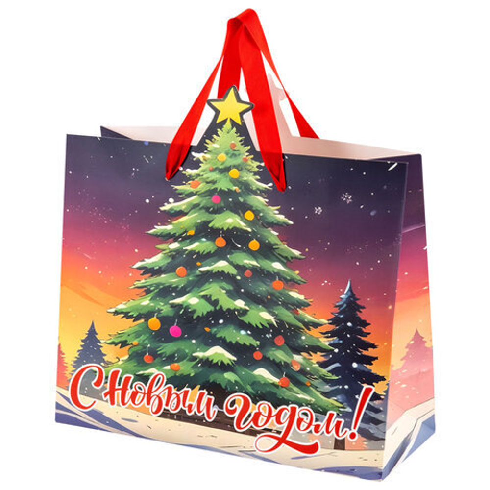 Сумка лам. 26*32*13см Без границ ассорти 1шт