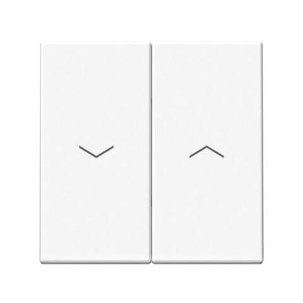 Выключатель для жалюзи 2-кл. ArtGallery 2х (сх. 4) 10А механизм бел. SE GAL000119