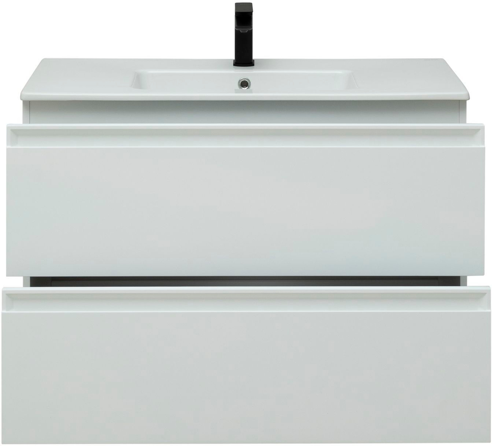 Тумба с раковиной Allen Brau Eclipse 1.E1003.WM 100 white matt