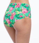 Трусы-слип Lotus с высокой линией талии (Размер: XL) (Цвет: разноцветный)