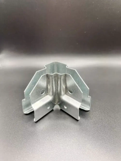 Крепеж теплиц угловой для квадратных труб 20х20мм 3х-сторонний, подходит для теплицы и стеллажа, 4 пары-толщина металла 1.2мм