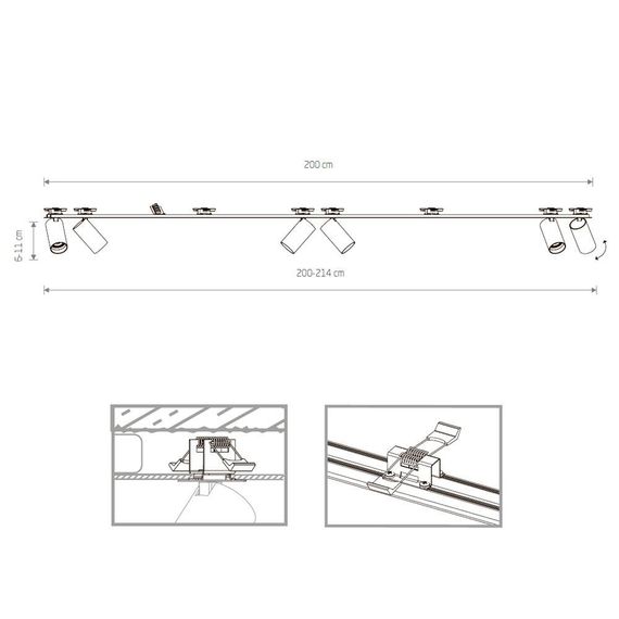 Встраиваемый спот Nowodvorski Mono Surface 7832