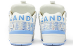 CANDYDONDA Chanel Inspired Stylish Skateboarding Shoes Unisex Blue