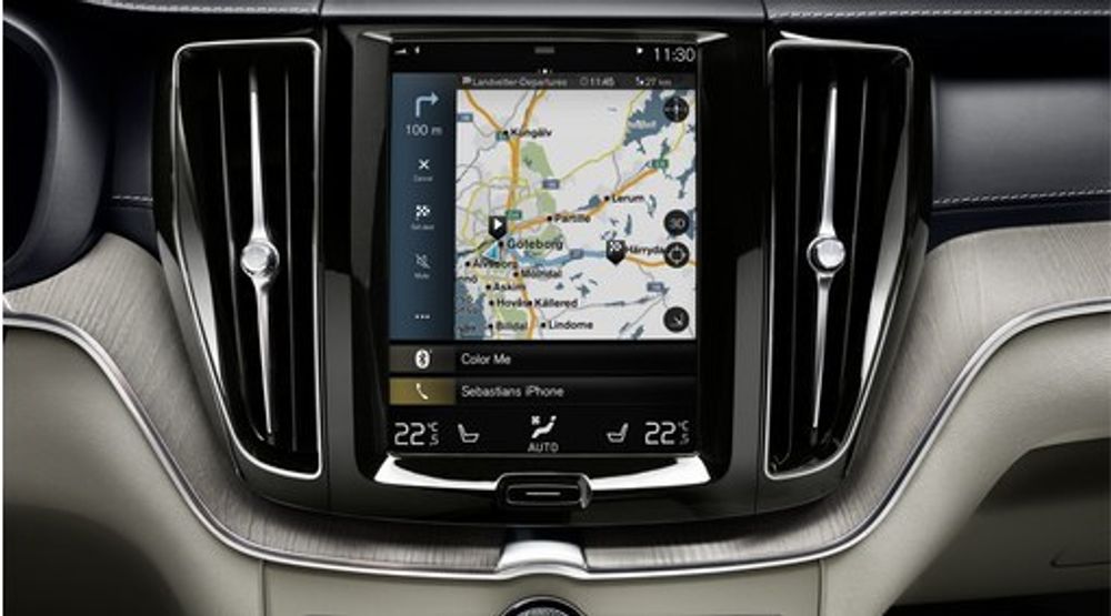 2018 2019 Volvo XC60 Sensus Navigation System 8.7 дюйм