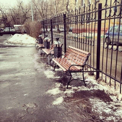 Скамейка стальная «Элегант»