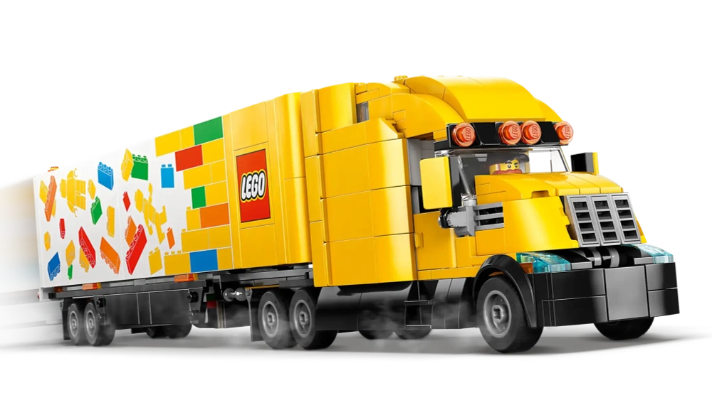 Конструктор LEGO City 60440 Желтый грузовик для доставки