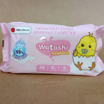WATASHI Влажные салфетки для детей