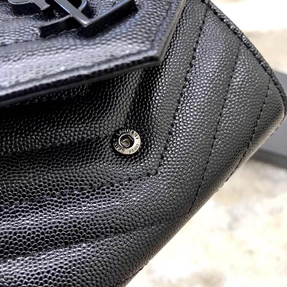 Saint Laurent Cassandre Fold Wallet