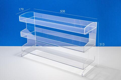 Полка для лаков 3-х ярусная 508х179х315