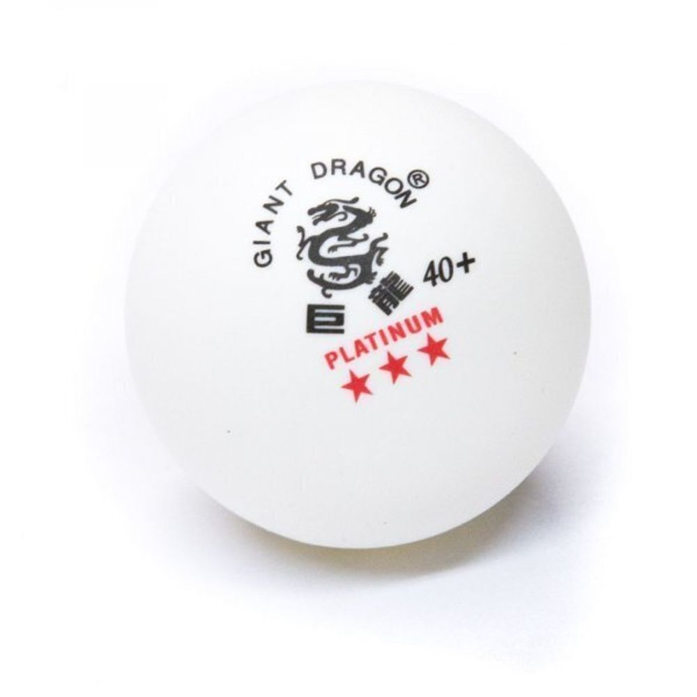 Мячи Dragon Training 3* New (6 шт, бел.)