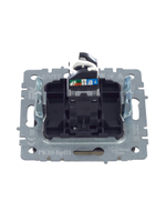 BRITE Розетка компьютерная RJ45 кат.5E РК10-БрШ шампань IEK