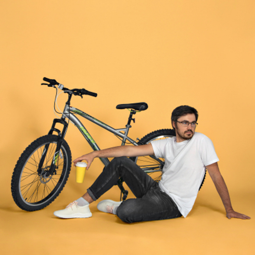 Велосипед взрослый Huffy горный Extent 26 дюймов 18 скоростей серый