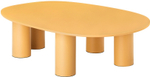Столик ламинированный кофейный Scab Design Hyppo, охра