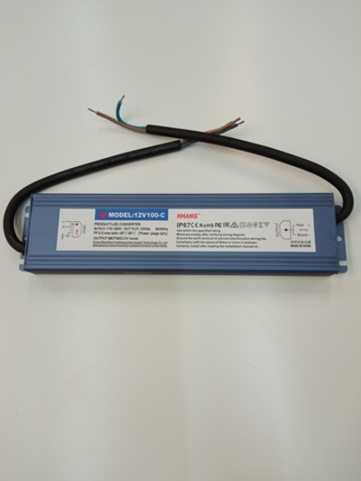 Блок питания 100Вт, 24В, IP67 серия SLIM