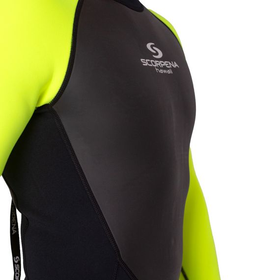 Гидрокостюм Scorpena Hawaii мужской желтый неон