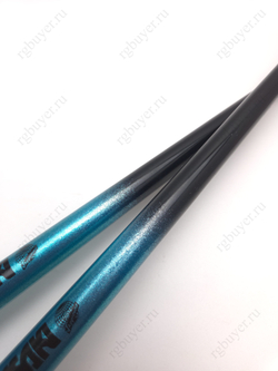 Булавы Sasaki 40,5 см Metallic Glitter: B×SEG (Black×SeaGreen)