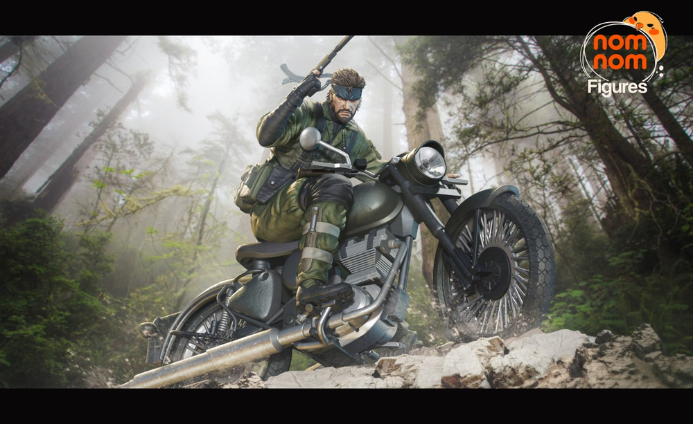 Биг Босс Фигурка Нейкид Снейк Metal Gear