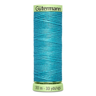 Нить Top Stitch 30/30 м для декоративной отстрочки, Gutermann, 714 умеренный аквамарин
