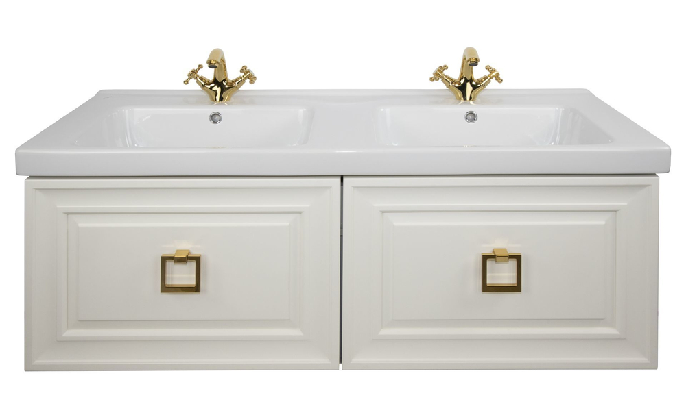 Тумба подвесная под раковину ADEL C125 арт. TS-ADL125C-C-W Белый