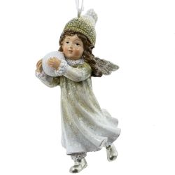 GAEM Изделие декоративное подвесное "Девочка", L4,5 W4 H8 см, 2в.