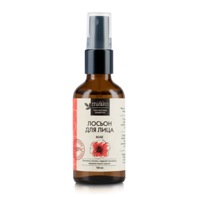 MI&KO Лосьон для лица Мак, 100 мл