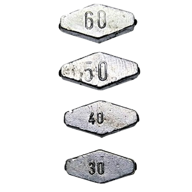 Груз Скользящий Ромб с Трубкой 300г 1шт