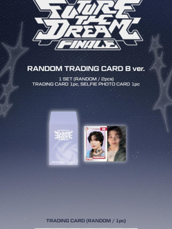 (ПРЕДЗАКАЗ) товары NCT DREAM - THE DREAM SHOW 4 : FUTURE THE DREAM TOUR OFFICIAL MD RANDOM TRADING CARD
