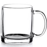 Кружка стеклянная 380мл «Нордик» H8502