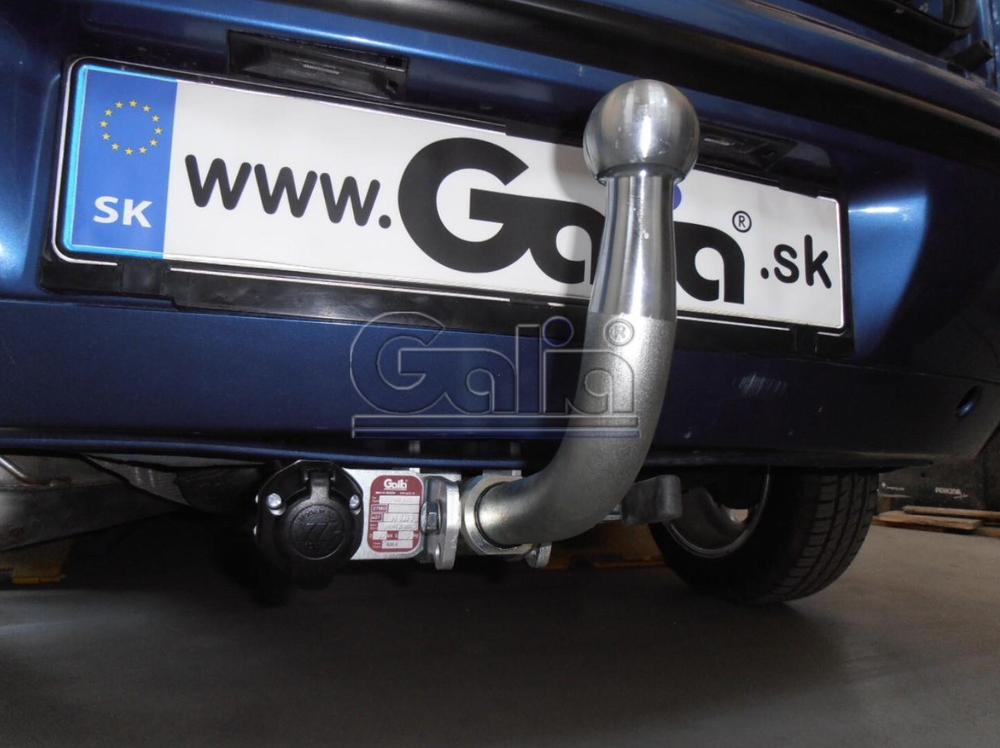 Фаркоп оцинкованный Galia F001A для FIAT Brava хетчбек 1995-2001(паспорт и сертификат в комплекте)(без электрики)
