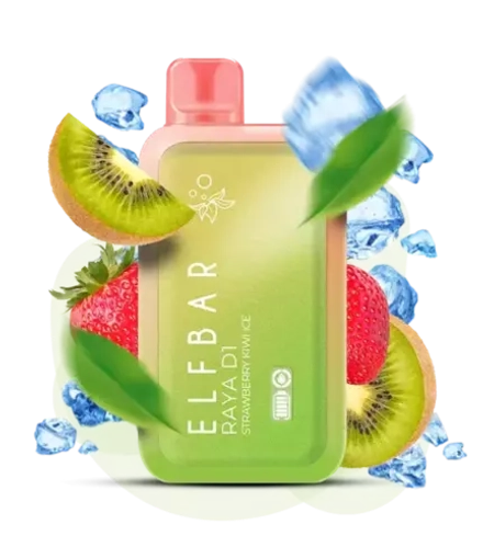 ELF BAR RAYA D1 - Strawberry Kiwi Ice (5% nic)