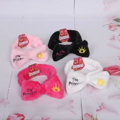 Повязка на голову «Кокетка - The Princess», микс 4 цвета, 6,5*16см