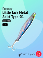 Пилькер LITTLE JACK Metal Adict Type-01 18g #07