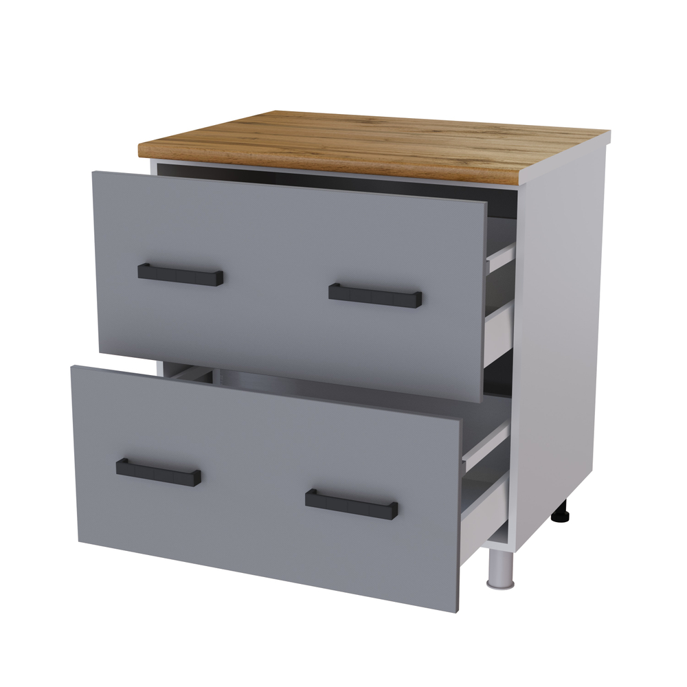 Берн Рабочий стол с системой выдвижения тандембокс с 2 ящиками 800 Г8РГ