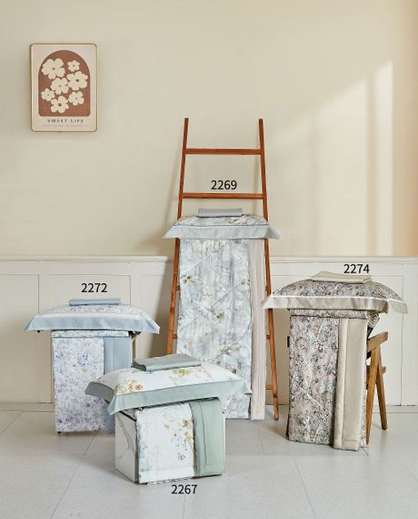 Комплект с 2 ЛЕТНИМИ одеялами из ФЛАНЕЛЬ ( 61 % тенсель, 39% хлолок) 2272-2OSP