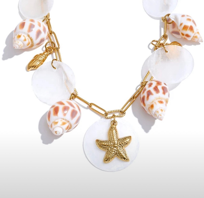 Колье Sea breeze