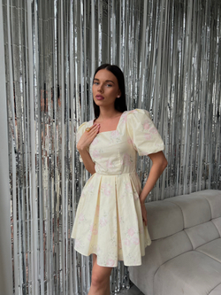 Платье Антуанетта молочный