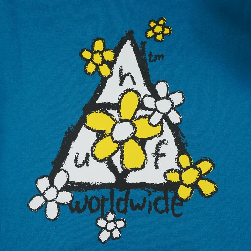 Толстовка мужская HUF Pushing Daisies артикул:PF00348-MRINA - купить в магазине Дайс