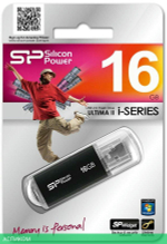 USB Flash-накопитель Silicon-Power Ultima II I-Series 16Gb Black (SP016GBUF2M01V1K)