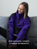 Флисовая толстовка Gamp violet