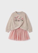 пуловер с юбкой