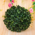 Искусственное растение шар «Самшит» темно-зеленый D-16см Ultramarine