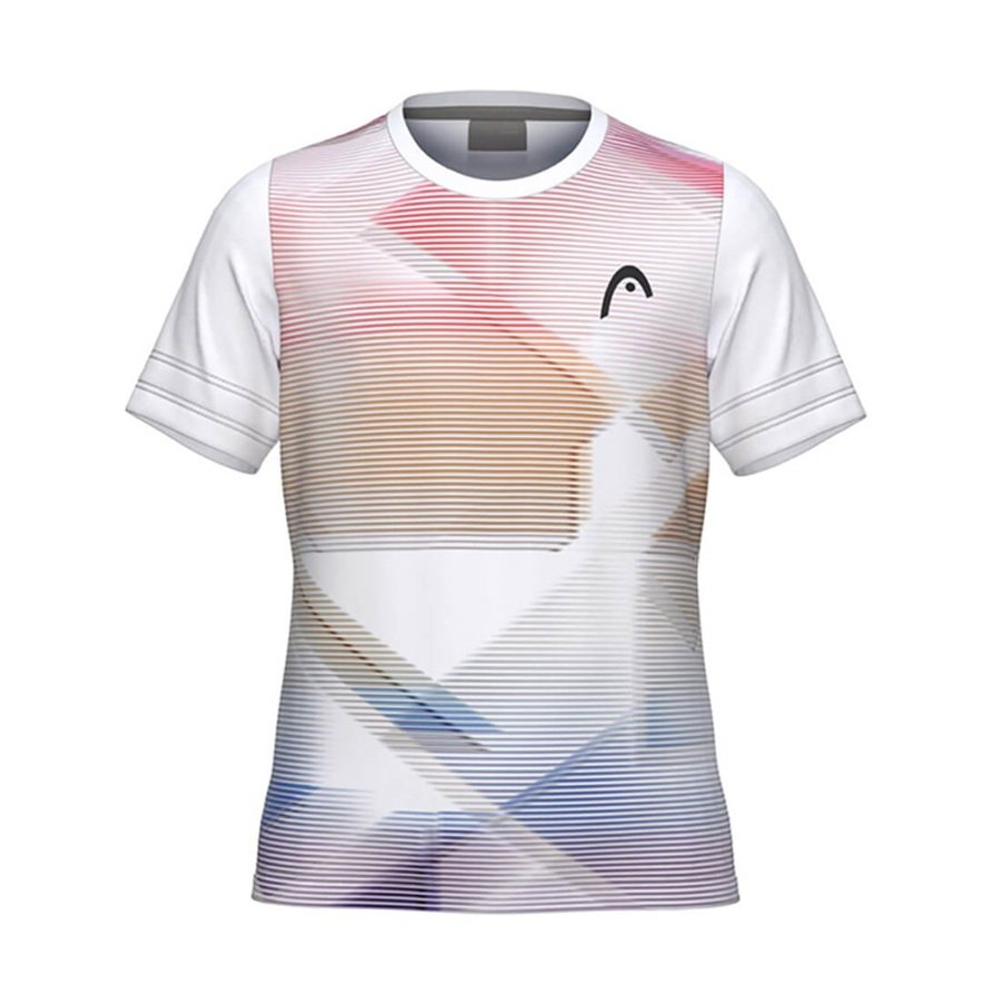 ОДЕЖДА ДЛЯ ТЕННИСА Девочки, Футболка HEAD TIE BREAK II  T SHIRT .