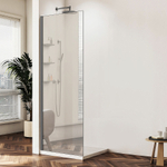 Душевая перегородка Vincea Walk-In VSW-1HWS100MRGM 100 профиль вороненая сталь/стекло зеркальное