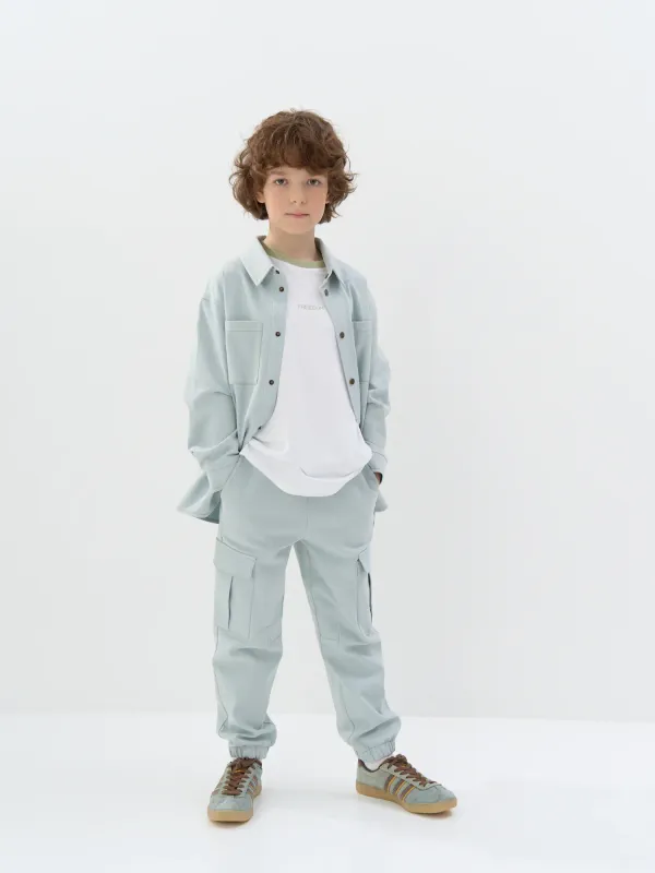 Джинсы карго 