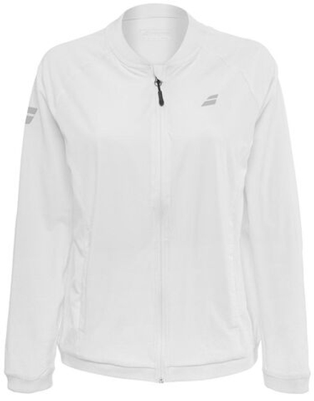 Женская теннисная куртка Babolat Play Jacket Women - white