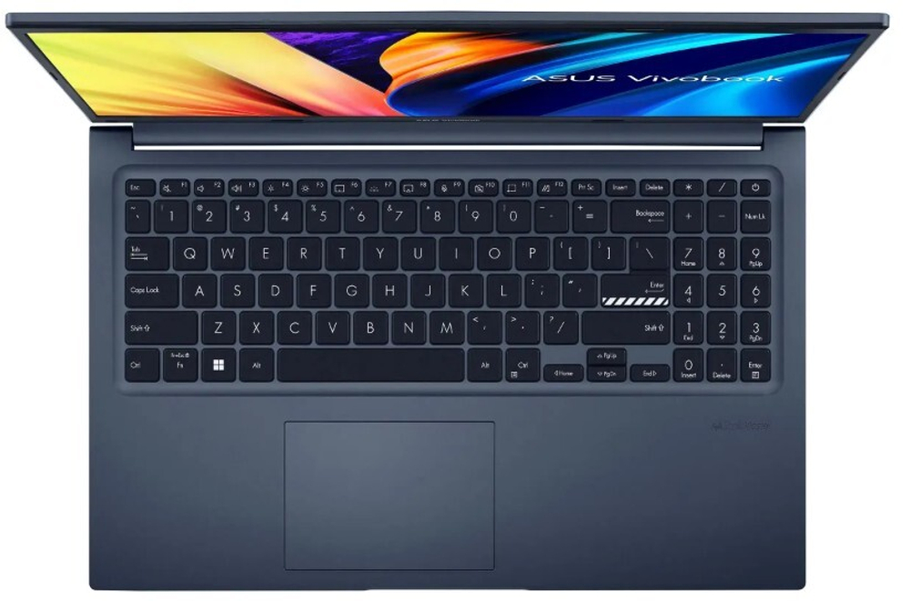 Ноутбук  ASUS Vivobook 15 M1502YA-BQ579 15.6 ", Ryzen 7, 16 Гб RAM, 512 Гб SSD, Radeon Vega, Синий