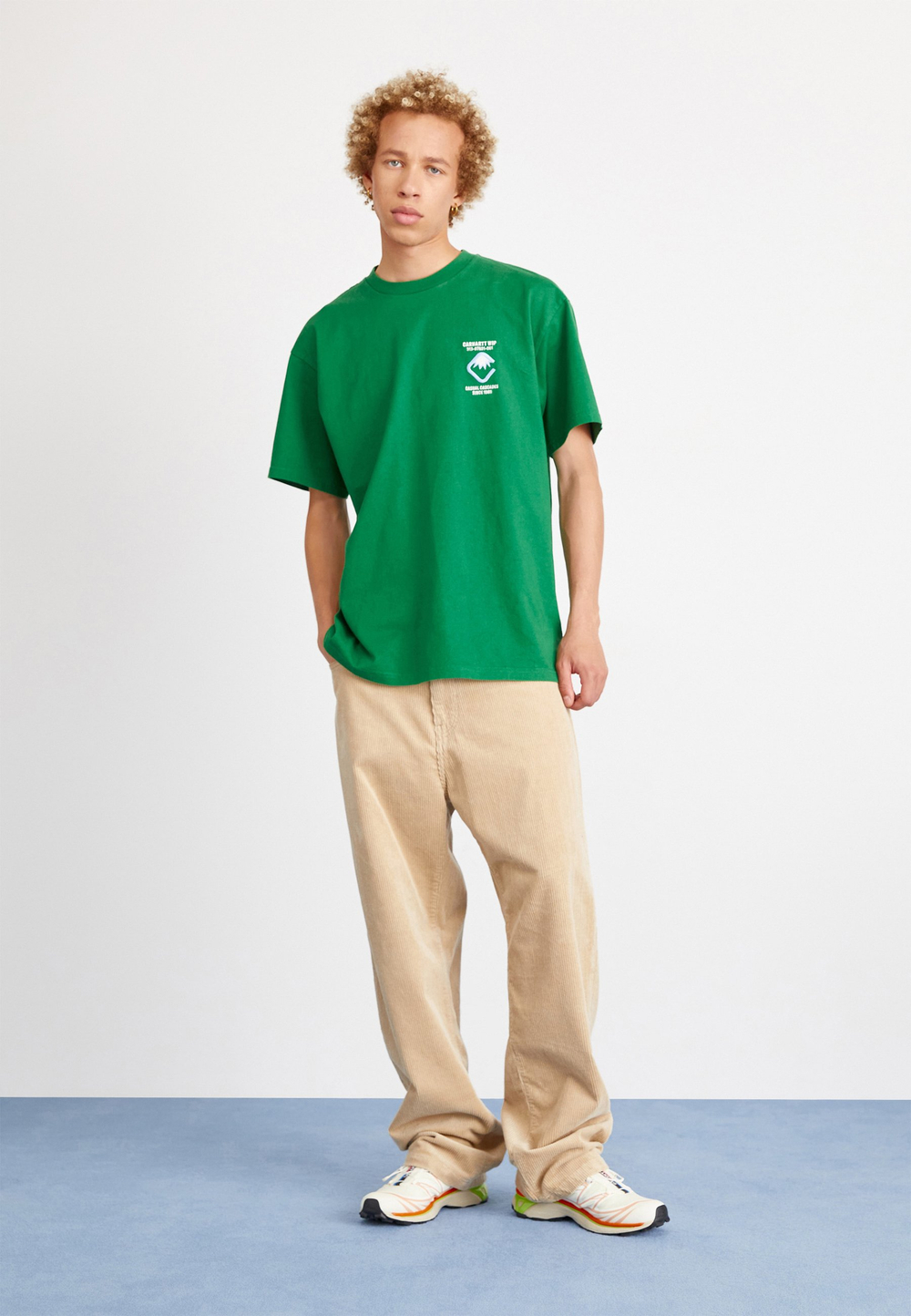 Carhartt WIP LANDON - Тканевые брюки - Белый