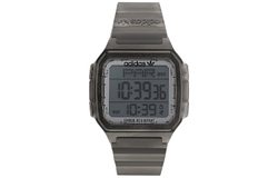 Adidas Originals STREET Wrist Watch Electronic Movement Resin Strap 47mm Black Dial Men"s Watches 50m Water Resistant