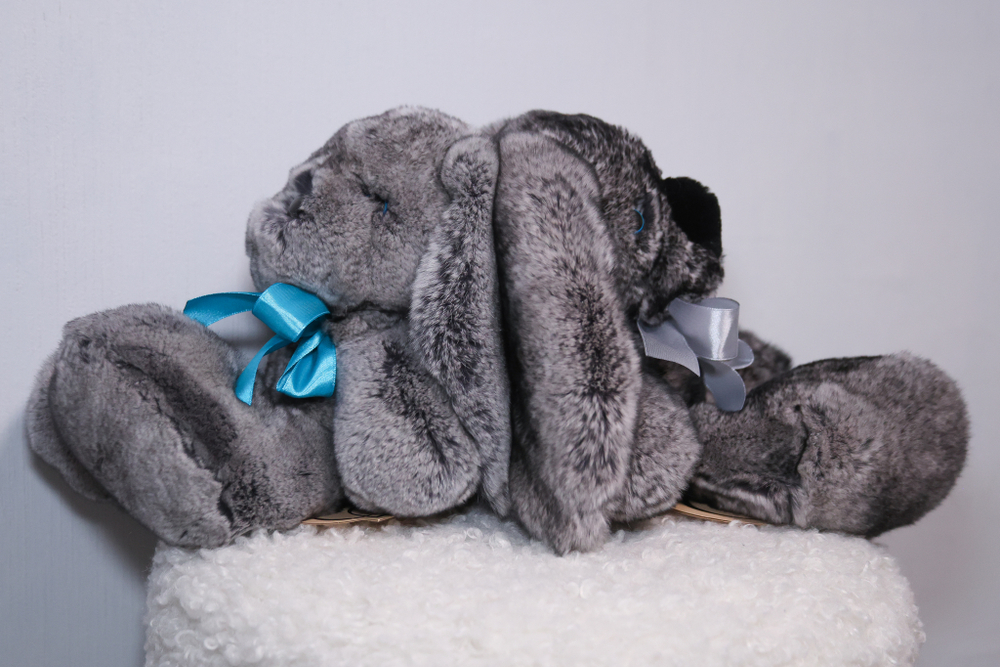 Зайчик Бигфут (серый)