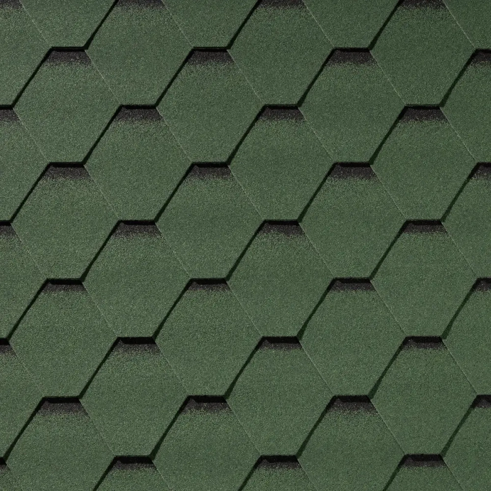 Гибкая черепица Shadow Нефрит Quiet Tile ( Тихая черепица )